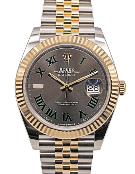 wimbledon dial rolex datejust|rolex datejust wimbledon two tone.